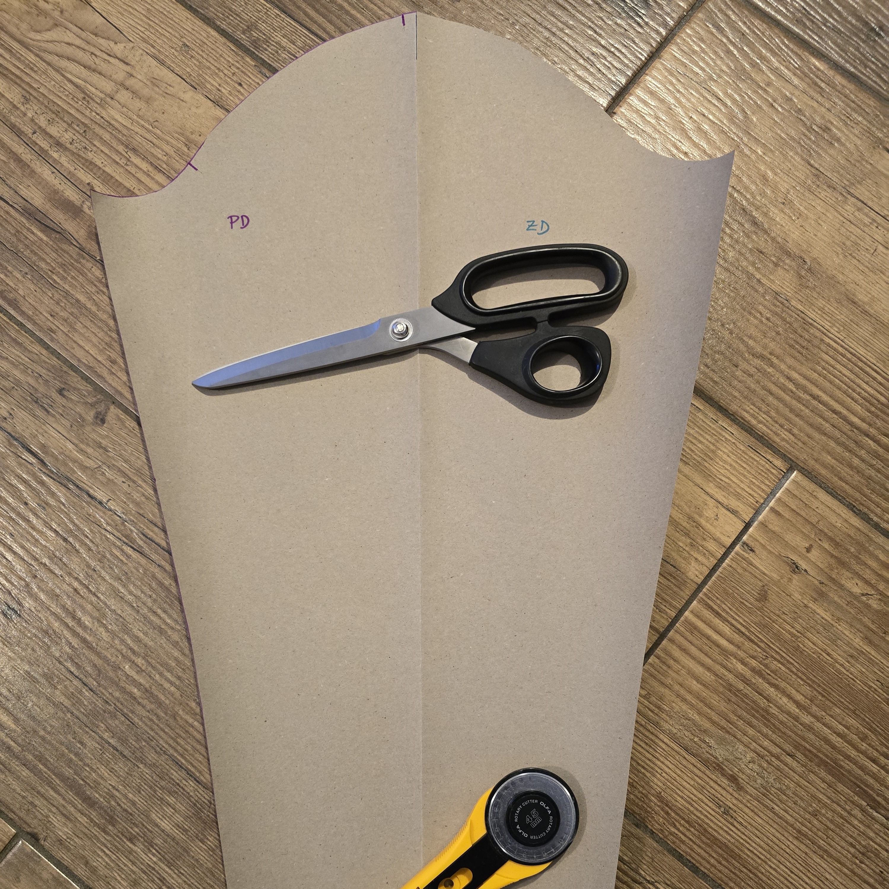 Střih rukávu trička